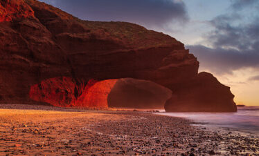Legzira Beach sunset