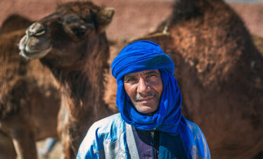 Morocco camel riding